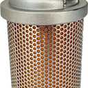 M00 Air Compressor Muffler 3/8" NPT Male, Air Exhaust Silencer for Compressor Dryer Compressed Air Equipment and Systems, Single Chamber 145 PSI