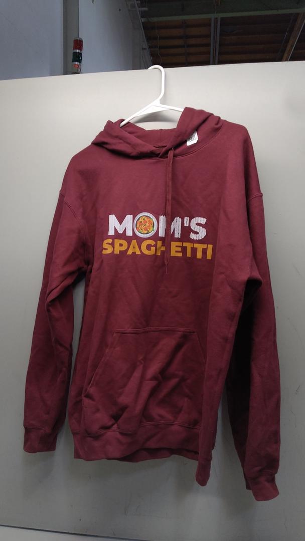 Mom's Spaghetti Pullover Hoodie Medium