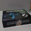 Joeys Sprinkler for Yard, Rotating Garden Sprinkler for Large Area Coverage, Lawn and Yard Sprinklers (Green)
