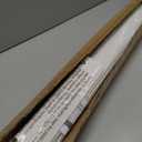 UNISHADES 100% Blackout No Tools No Drill Cordless Roman Shades for Windows, Size 37 3/4" W 60" H (for Windows 38" W 60" H) Blackout - Off-White