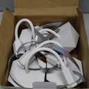 Fly Repellent Fans for Tables, Portable, Soundless, Holographic Blades, for Picnic, Party, Restaurant, Kitchen, BBQ (Standard, White)