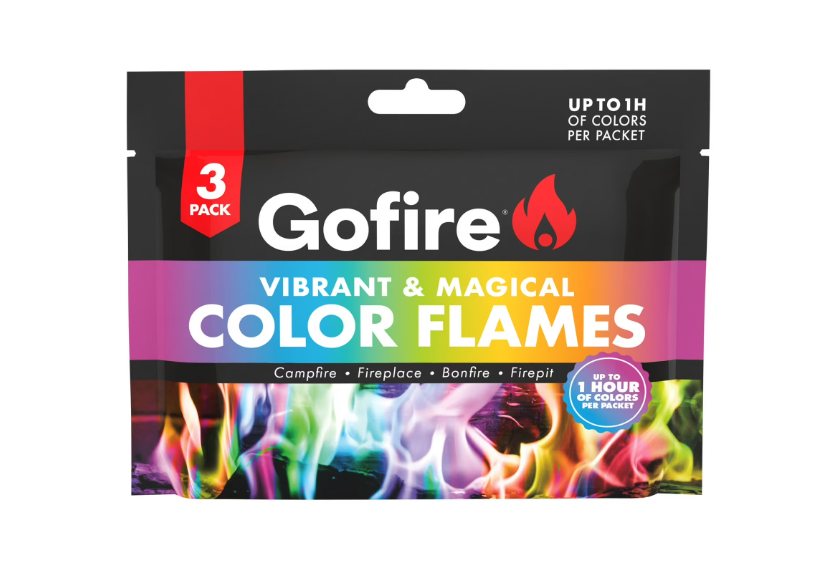 (Pack of 3) Gofire Colour Flames Color Changing