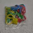 codree 8PCS 4 Colors Baby Playpen Pull up Rings- Baby Crib Pull up Rings- Baby Walking Exercises Assistant Rings- Baby Bed Stand Up Rings Baby Cot Hanging Rings for Infant Baby Toddler