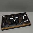 INTEO Red Light Therapy for Face, 3 Modes Portable Led Face Mask Light Therapy with Remote, Near-infrared 850 Red Light Mask with Timing Function, Led Light Therapy At Home 180 LED Beads (Black Golden)