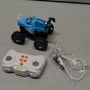 Gohero 1:64 Monster Trucks Toys, 2.4GHz Mini Remote Control Car for Boys 4-7, 360 Spin & Walk Upright Little Blue Truck Metal Shell & RGB LightBoys Toys 6-8 Years Old Christmas& Birthday Gifts