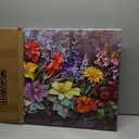 SERIMINO Dark Floral Wall Art, Abstract Wildflower Art Prints 20"x40"