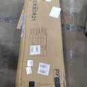 Pyle Car Vehicle Curbside Driveway Ramp - 4ft Heavy Duty Rubber Threshold Bridge Tracks Curb Ramps, 2 Pieces Set (for Car, Truck, Scooter, Bike, Motorcycle, Wheelchair Mobility), Black