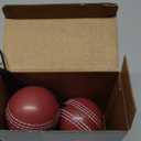 3 Pcs Cricket Hanging Ball PU Cricket Practice Ball with Cord for Outdoor Indoor Practice Hand Eye Coordination Easy to Hang Enhances Batting Skills Family Fun Honing Skills