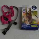 PetSafe Easy Walk Harness for Dogs - Pull-Free Walks - Patented Martingale Loop Design - Front Chest Leash Attachment - Adjustable Comfort Straps - Breathable Harness Design - Medium, Raspberry/Gray, M