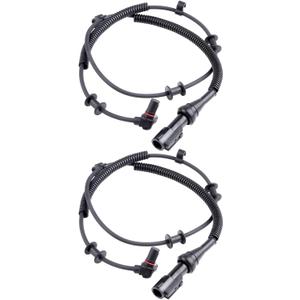 OCPTY ABS Wheel Speed Sensor Compatible for Ford F-150 2005-2008 & for Lincoln Mark LT 2006-2008, Front Left Right 2PCS, 4WD, 5L3Z2C204A, 7L3Z2C204AA OCPTY ABS Wheel Speed Sensor Compatible for Ford F-150 2005-2008 & for Lincoln Mark LT 2006-2008, Front Left Right 2PCS, 4WD, 5L3Z2C204A, 7L3Z2C204AA