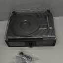 Vinyl Record Player Wireless Turntable with Built-in Speakers and USB Belt-Driven Vintage Phonograph Record Player 3 Speed for Entertainment and Home Decoration Black