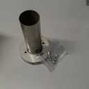 4.5" Round Tip Silencer Exhaust Muffler for 4.5 inch Tip Removable Exhaust Silencer