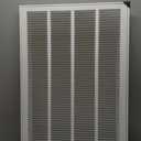 Fits 20x30 Duct Opening, Hon Guan Steel Return Air Grille with Removable Door, HVAC Vent Cover Grill for Home Ceiling or Wall, Compatible with 1 Inch Filters, External Dimensions: 22.4"W X 32.9"H