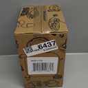 Elite Gourmet EHC111A Personal Single-Serve Compact Coffee Maker Brewer Includes 14Oz. Stainless Steel Interior Thermal Travel Mug, Compatible with Coffee Grounds, Reusable Filter, Black