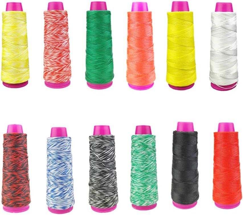 AMEYXGS Archery 110m Bowstring Material Dacron Bowstring Rope Making Thread (White, 1Pc)