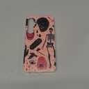 Compatible with Samsung Galaxy S25 Plus Case - Hippie Skull Cool Spooky Skull Skeleton Design Soft TPU Stylish Slim Protective Clear Case for Women Girls (image-11)