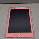 FLUESTON LCD Writing Tablet, 10 Inch Doodle Board Toys Gifts for 3-8 Year Old Girls Boys, Colorful Electronic Board Drawing Pad for Toddler Easter Basket Stuffer for Kids, Educational Travel Toy (11"W x 7.5"H, Cute Pink)