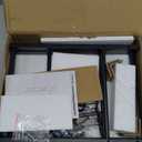 TUTOTAK Bar Cart, Home Bar Serving Cart with 3Tier Shelf, Drink Cart with Wine Rack, Glass Holder, Rolling bar carts for The Home, Living Room, Brown BC01BB035