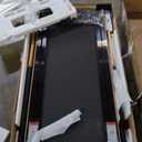 Goplus 2 in 1 Folding Treadmill, 2.25HP Under Desk Electric Superfit Treadmill, Installation-Free with APP Control, Remote Control, Bluetooth Speaker and LED Display, Jogging Walking for Home/Office