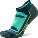 Balega Women's Blister Resist Performance No Show Athletic Running Socks (1 Pair) (Medium, Deep Teal)