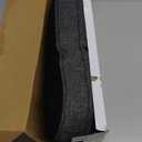 Comfyanno 38 Weighted Under Door Draft Stopper, Fits Front, Bedroom, Interior Door, Easy to Install, Block Cold Air Draft from Bottom Door, 2.2lb, Fits Door Gap up to 3 - Linen Gray