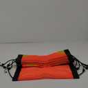 6 Pcs 18" x 18" Safety Flags for Truck with Bungee Core and Reflective High Visibility Orange Warning Flag with Webbing Border for Trailer Car