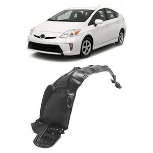 ALMULOO Front Fender Liner Driver Side Compatible with 2010-2015 Toyota Prius Replacement for TO1248158 5387647070 w/o Insulation Foam Wheel Liner Splash Shields Guard Inner Panel