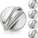 AMI PARTS Fit for G-E Profile Stove Knobs WB03K10303 Gas Stove Knobs Replacements - (Not Universal) Surface Burner Control Knob Replace WB03K10208, AH3486484, EA3486484, 1810427 5-Pack