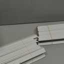 Colarr 54 Pcs White Cardboard Protectors Bulk, 2 x 2 x 30 Shipping Packing Protectors, Paper Shipping V Shaped Board Cardboard Guard for Corners of Boxes and Stabilize Shipments Flat