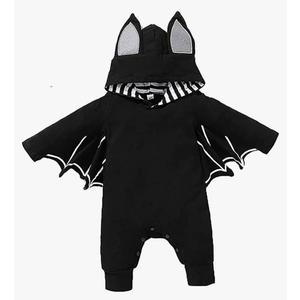 Newborn Infant Baby Boy Girl Costume Outfit Uniform Astronaut Bat Costume Clothes Ropmer Prisoner with Hat Long 3-6 M