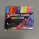 Window Chalk Markers for Cars Washable: 8 Colors Jumbo Liquid Chalk Marker with 10mm Thick Tips, Big Chalkboard Markers, Car Window Paint Markers Pen for Glass, Auto, Bistro, Mirror, Poster, Business