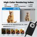 Photo Light Box, Portable 20" x 20" x 20" Photo Studio Light Box, Shooting Tent Kit with 243 Light Beads and 6 Color Backdrops. Lightbox with 3 Stepless Dimming Light Boards for Product Photography