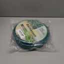 PVC Garden Hose 1/2 Inch, Flexible Water Hose with Male and Female Fittings, No Leaking, Heavy Duty, for Household, Outdoors, Lawns, Patio (15 FT, Green, Plastic Fittings)