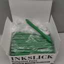 108 Pack Black Pens - Bulk Pens 1.0mm Medium Point Ballpoint Pens Smooth Writing No Bleed Retractable Black Ink Pen (Green)