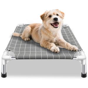 Elevated Pet Bed Dog Cot- Pet Bed for Small Dogs | Raised Dog Bed for Indoor and Outdoor Use for Small Pets, Small-Open