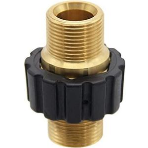 Twinkle Star Pressure Washer Hose Quick Connector, M22 Metric Male Thread Fitting, TWIS375