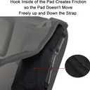 2 Pack Shoulder Strap Pad,Vest Shoulder Strap Pads Backpack Strap Pads Fit 2'' Sling Bags Shoulder Straps
