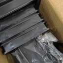 G.CORE 12 Pack Pegboard Bins PegBoard Cups with Hooks & Loops, Peg Board Hooks Assortment Organizer Accessory, Various Tools Storage Arrange System Kit for Garage Craft Workshop Workbench Hobby Office (Black)