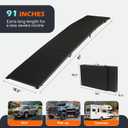 Foldable Dog Ramp for Car, 91 inches Long Portable Ramp for Large Dogs