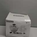 Salad Spinner Large, Lettuce Spinner, Fruits and Vegetables Washer with 4 Blades Slicer, One-handed Easy Press Large Vegetable Dryer Salad Mixer, 5 Quart Capacity, Grey