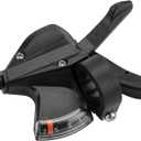 SL-M315-7 Speed Bike Shifter Right Thumb Gear Shifter Bicycle Shift Lever MTB Mountain Bike Shifter Trigger Shifter Commuter Folding Hybrid Bike Gear Shifter with Gear Indicator