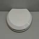 Quick Flip Round Toilet Seat with Built-In Potty & Splash Guard for Toddler Training, Slow Close - Jool Baby