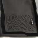 Naibeve Floor Mats for 2019-2023 Lincoln Nautilus- All Weather Custom for Lincoln Nautilus Floor Mats Cargo Mat Backrest Mats Waterproof Interior Accessories