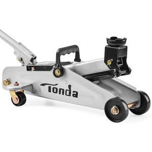 TONDA Floor Jack, Hydraulic Portable Car Lift Jack, 2 Ton (3,800 lb) Capacity, Silver
