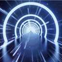 8x6ft Future Tunnel Backdrop Science Fiction Theme Space Interstellar Travel Time Tunnel Photography Background Club Party Space Time Tunnel Decor Banner Adult Kid Portrait Wallpaper