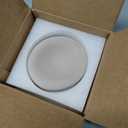 6.3 Inch Cloud Bowl, Decorative Concrete Bowl for Home Decor, Key Tray for Entryway Table, Concretes Jewelry Tray, Asymmetrical Concrete Organic Bowles (Beige)