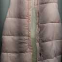 PRETTYGARDEN Womens Long Puffer Vest Fall Winter Trendy Zip Up Sleeveless Coat Down Jacket Quilted Hooded Warm Outerwear.L