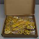 Amyhill 60 Pcs Glitter Gold 50th Birthday Centerpiece Sticks Sparkly Twinkle Number 50 Birthday Table Toppers Decorations Gold 50th Class Reunion Decorations Anniversary Table Puffy