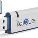 KAISLE 64GB USB Flash Drive, External USB Flash Memory Storage Thumb Drive, Portable Flashdrive with Keychain, 64 GB USB 2.0 Memory Stick exFAT Data Storage Jump Drives for Computers