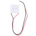 TEC2-25408 Refrigeration Sheet, Double Layer Semiconductor Refrigeration Tablet Thermoelectric Cooler Cooling Plate Module DC 12V 6A 40 x 40mm